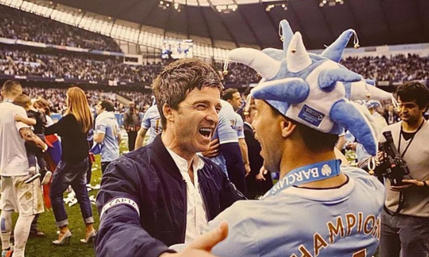 Aguero lascia il City, Noel Gallagher lo saluta: 'Che vita, che eroe' FOTO