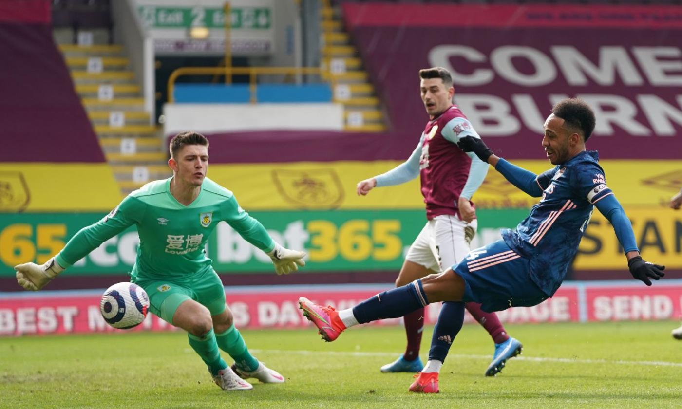 Premier League: il Var salva il Burnley, l'Arsenal non va oltre l'1-1. Vince il Leicester