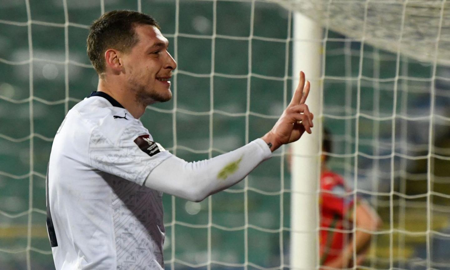 Italia, Belotti: 'In campo senza fare calcoli, teniamo i piedi per terra. Impressionato da Barella'