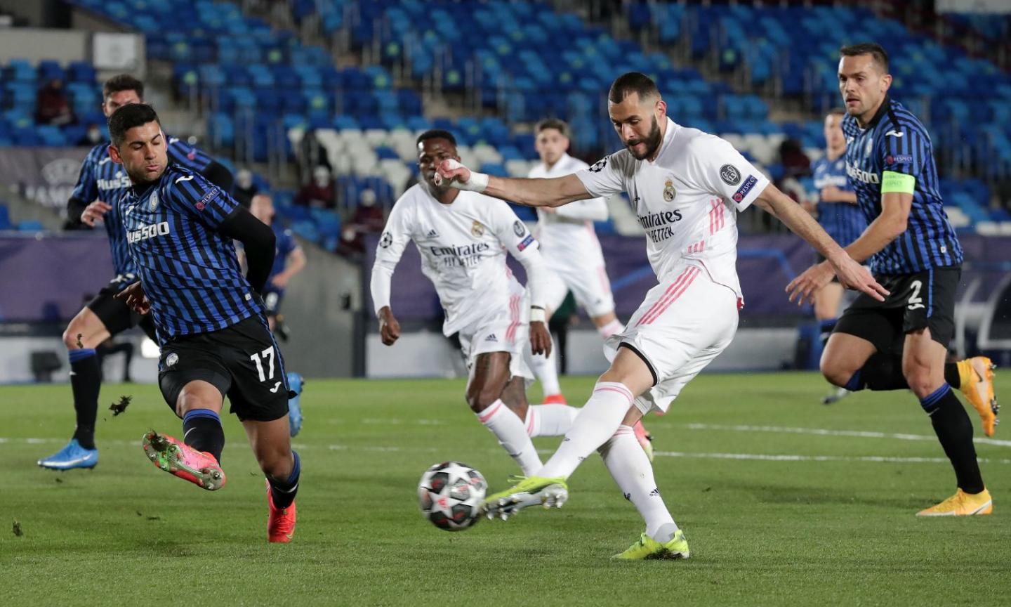 Real Madrid-Atalanta 3-1: il tabellino