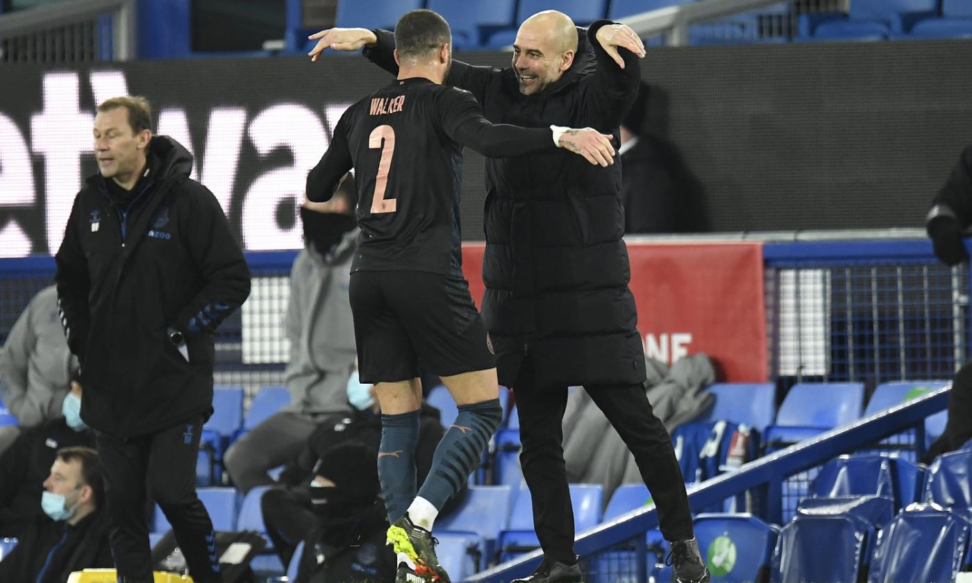 FA Cup: Guardiola elimina Ancelotti, 2-0 City sul campo dell'Everton e semifinale contro il Southampton