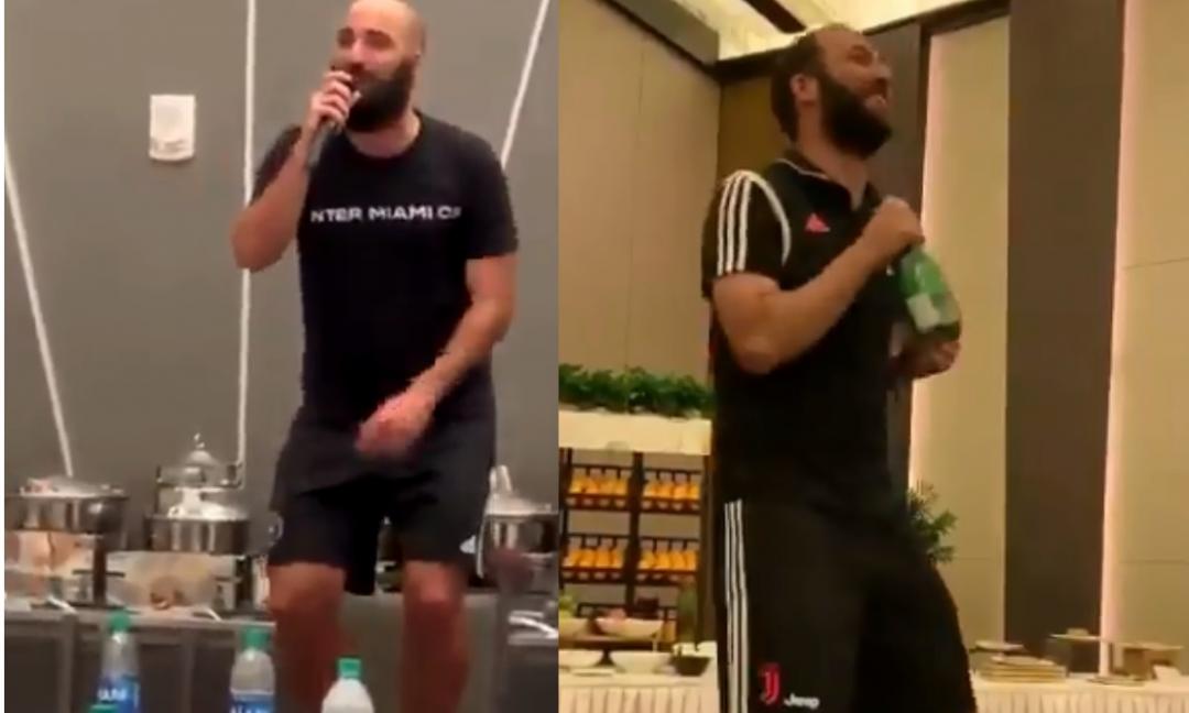 Dalla Juve a Miami, riecco Higuain in 'Despacito': i due VIDEO a confronto