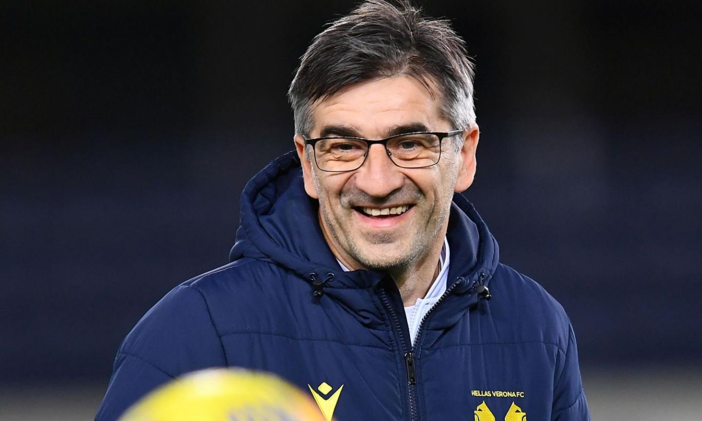 Verona, Juric: 'Barak ha detto che siamo da scudetto? E' simpatico... Noi nuova Atalanta? Difficilissimo'