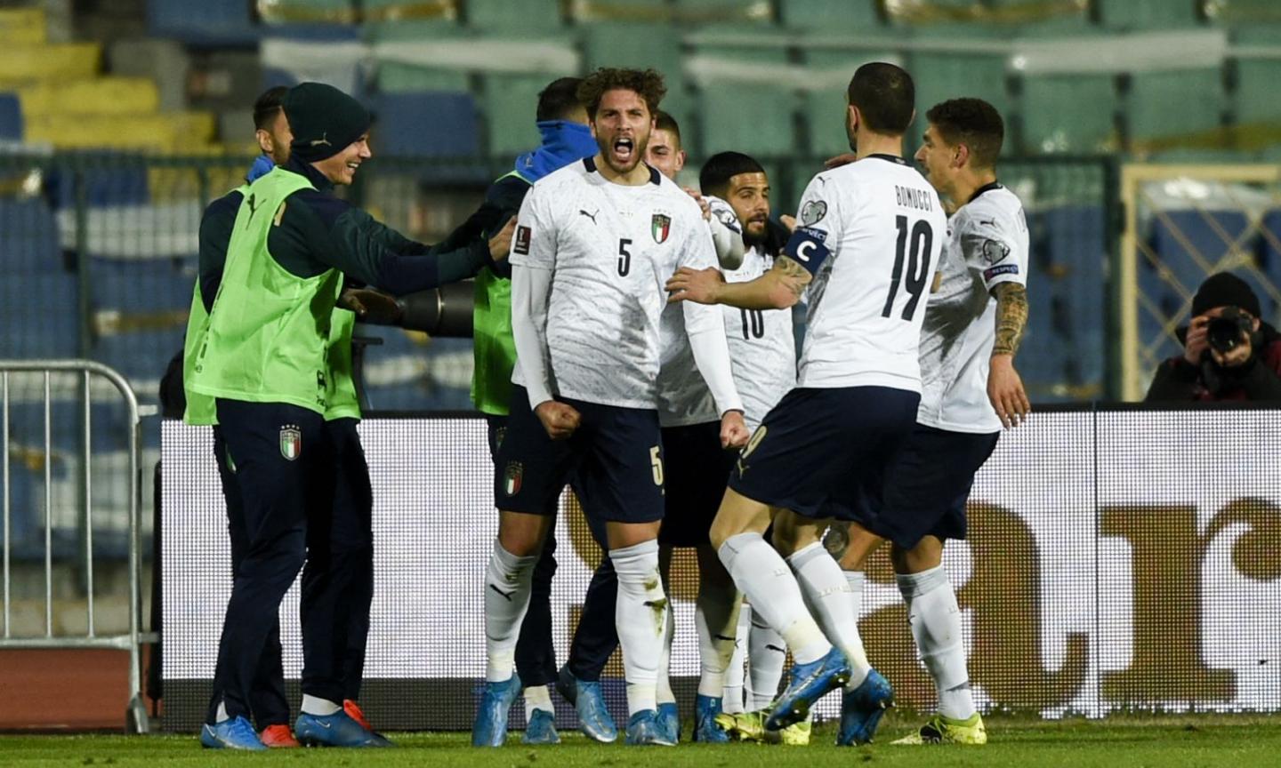 L'Italia passa anche in Bulgaria e sfata il tabù: 2-0, ma che fatica