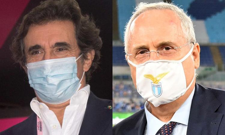 Torino-Lazio è Cairo contro Lotito: guerra infinita, 4 mesi fa la lite all'Olimpico