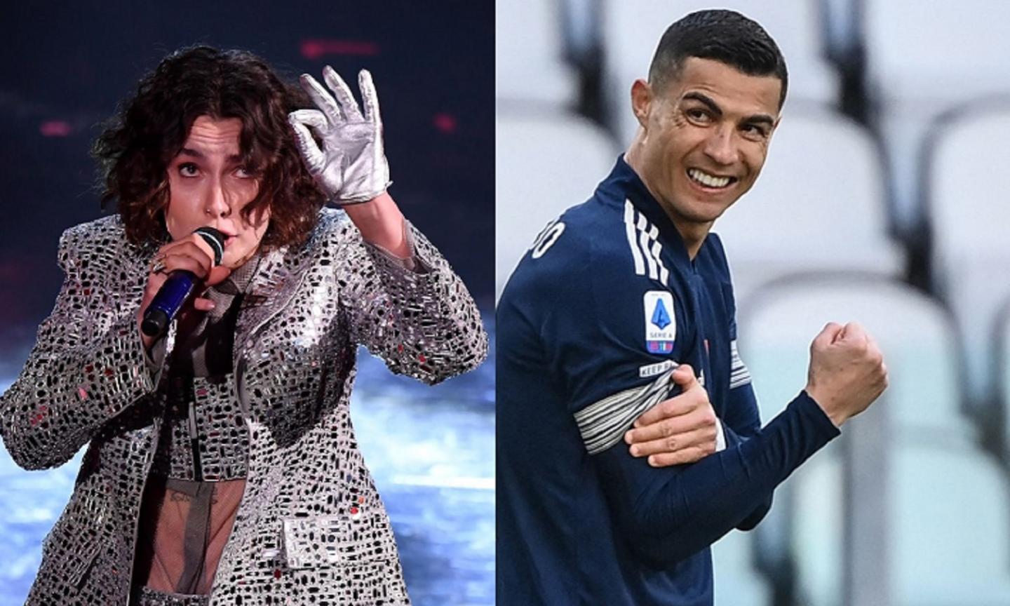 Momenti Di Gioia: tra Sanremo e Fabri Fibra, Madame palleggia come il 'fan' Cristiano Ronaldo: 'Ma la droga...'