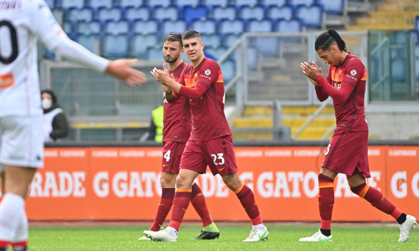 Roma, Mancini: 'Non abbiamo fatto una bella partita, contano i tre punti. Ma per la Champions serve di più'