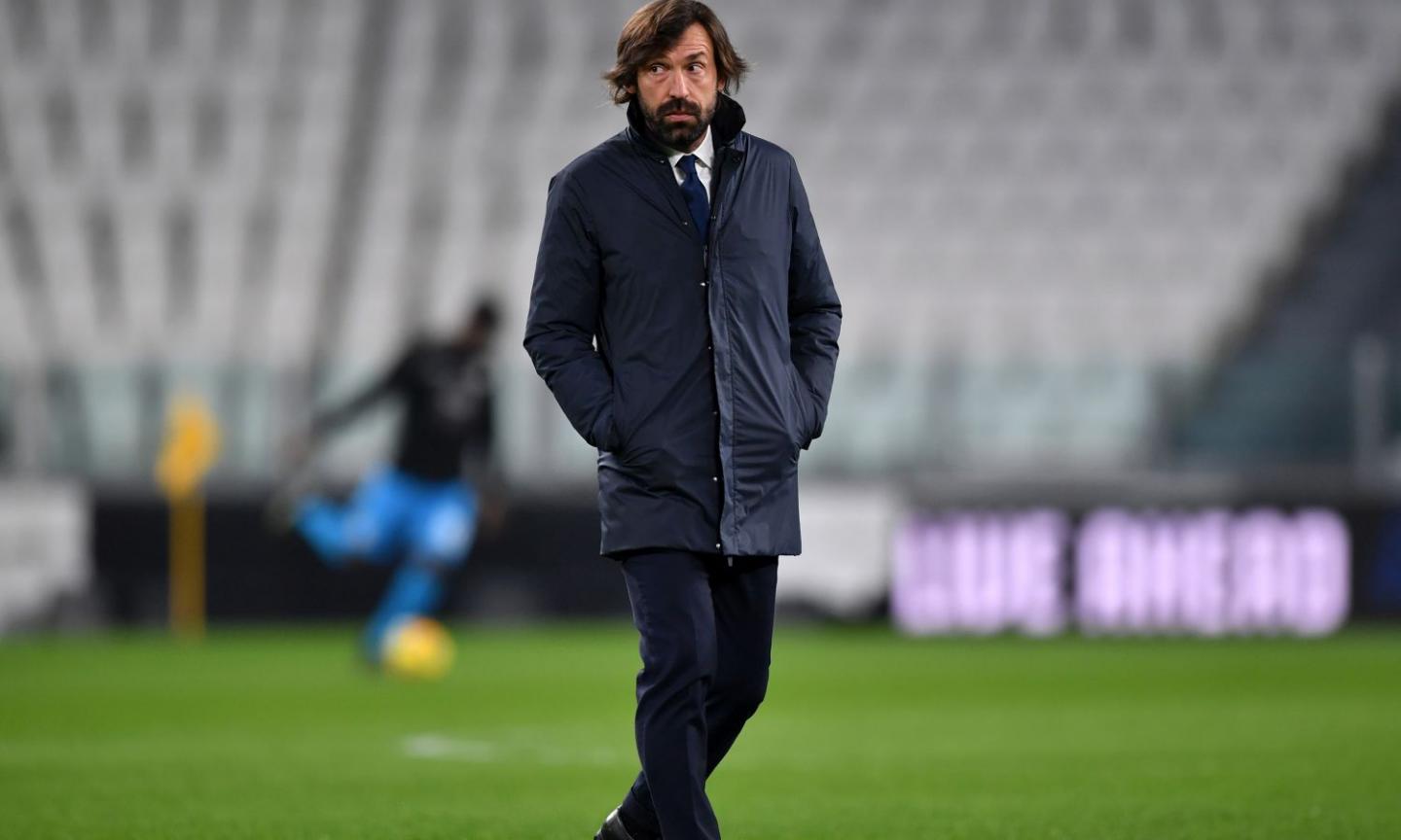 Juve, Pirlo: 'De Ligt non sembra grave. Distanza dall'Inter? Loro collaudati, noi no. Ma ci saremo, fino alla fine'