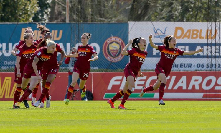 Serie A femminile, carica Roma contro la Fiorentina: dopo la rimonta in Champions un'altra vittoria a 1,41