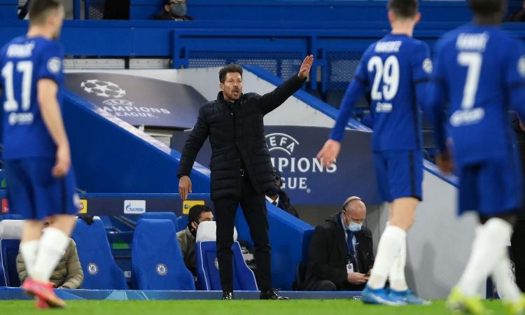 Atletico fuori, Simeone: 'Il mancato rigore? Non cerco scuse, il Chelsea è stato migliore e ha meritato'