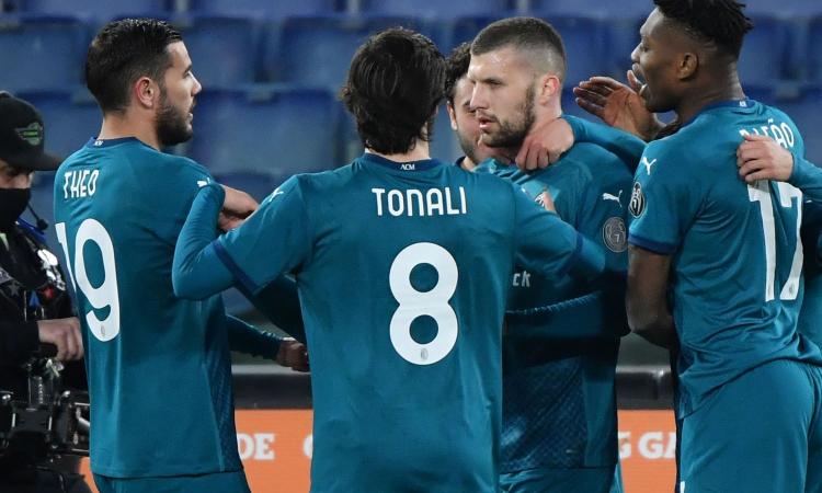 'Ciò che non ci uccide ci rende più forti': da Rebic a Leao, i giocatori del Milan esultano sui social