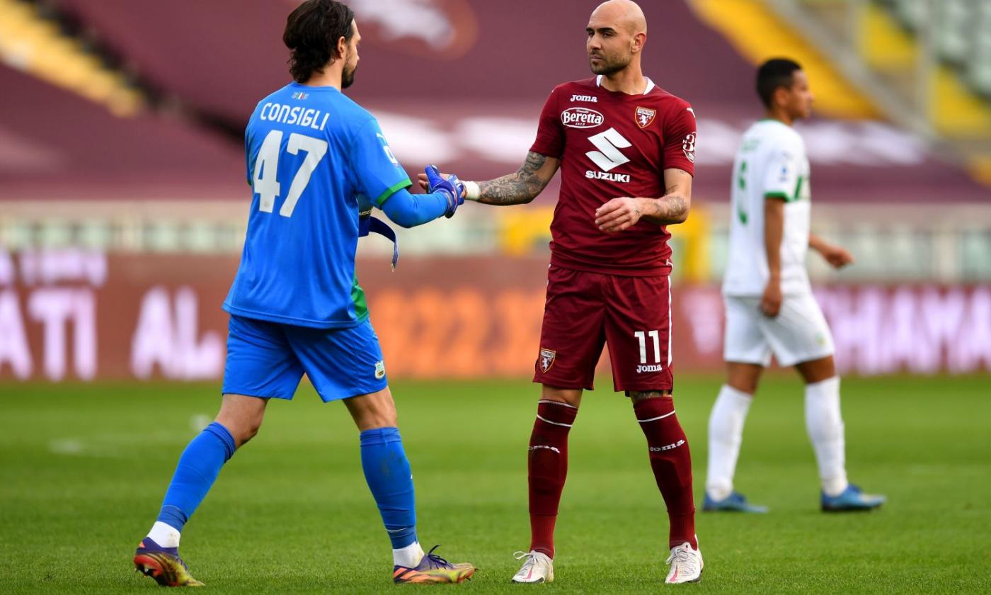 Torino, Zaza: 'Finalmente abbiamo reagito. Nicola ci fa sentire tutti importanti, la mia esultanza...'