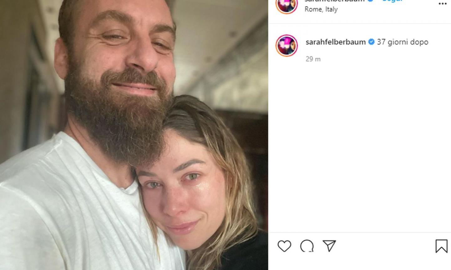 De Rossi può sorridere, è guarito dal Covid dopo 37 giorni: l'annuncio della moglie FOTO