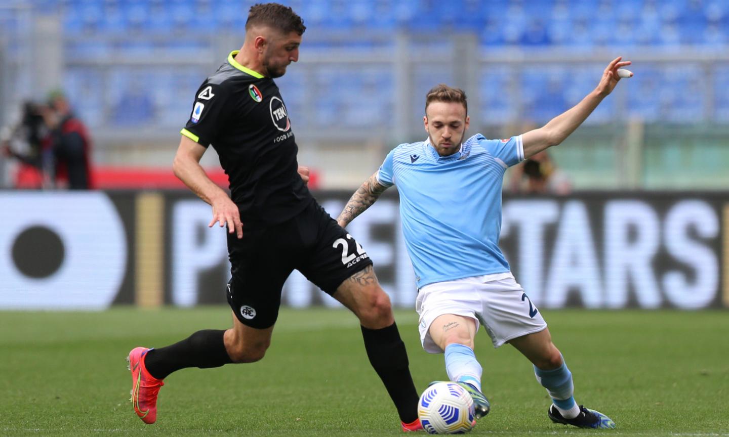 Lazio-Spezia 2-1: il tabellino