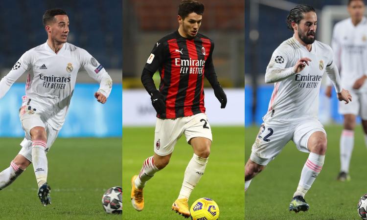 Si scalda l'asse Milan-Real: dall'idea Lucas Vazquez al rebus Brahim. Le voci su Isco...