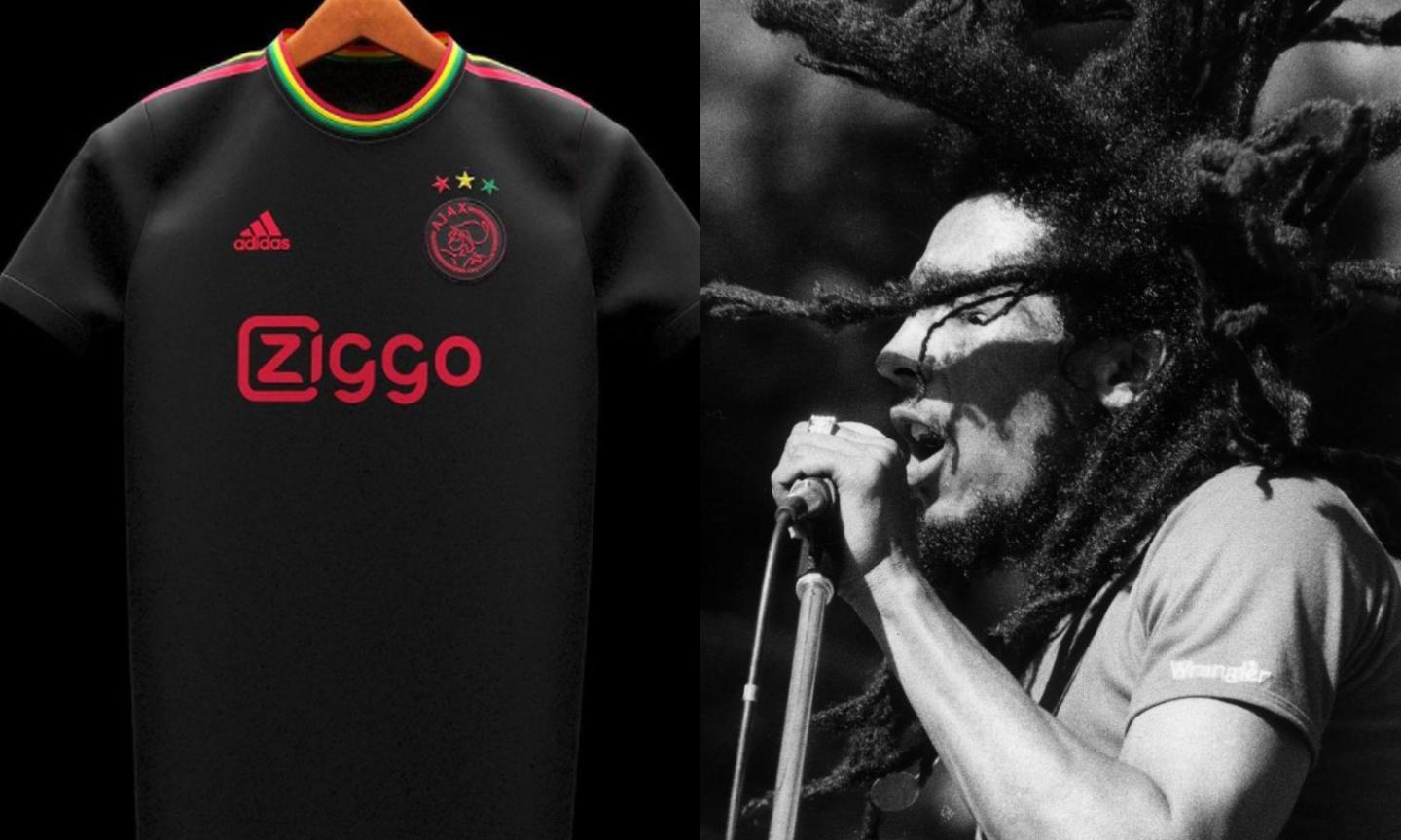 'Three little birds': l'Ajax e la nuova maglia dedicata a Bob Marley