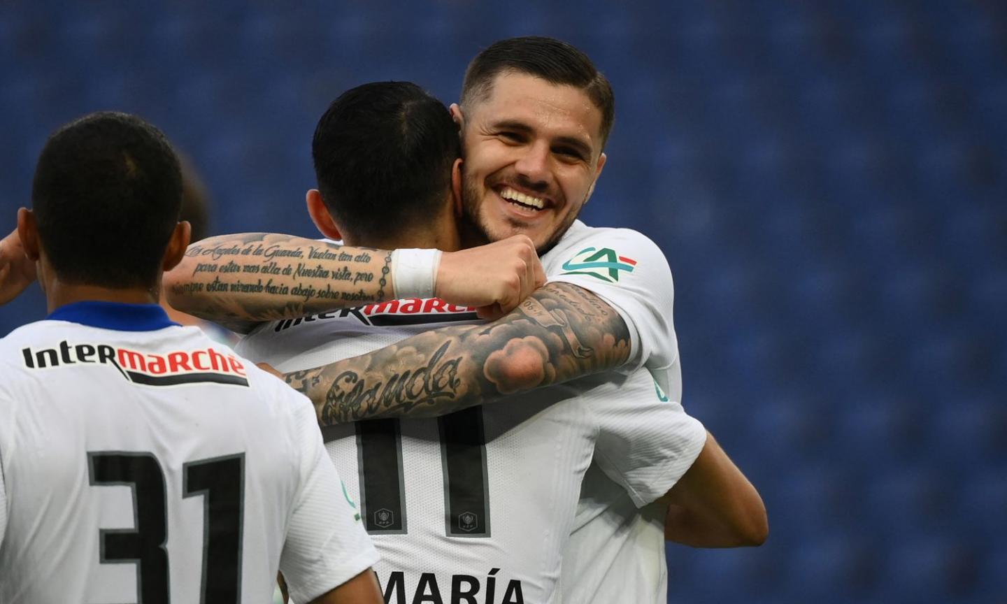 Coppa di Francia: triplo Icardi, il PSG vola in semifinale. Colpo Monaco a Lione