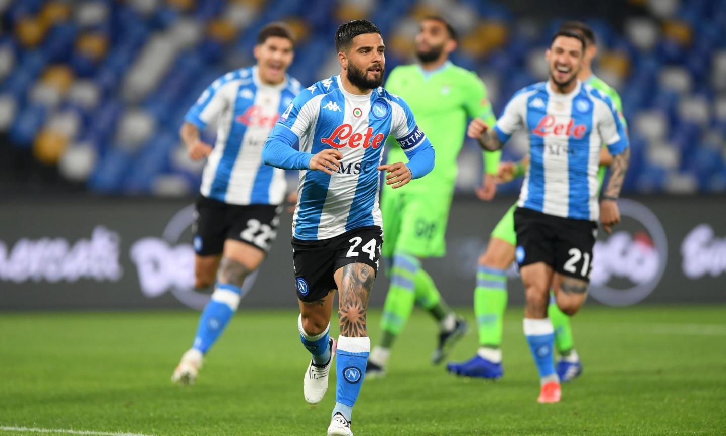 Il Napoli dei gioielli Insigne e Zielinski contro le big vale l'Inter: la Champions così è vicina. Lazio, deludono i top