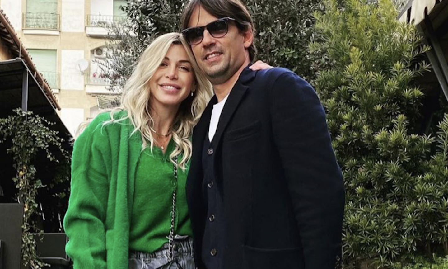 Simone Inzaghi, la moglie positiva al Covid ricoverata allo Spallanzani