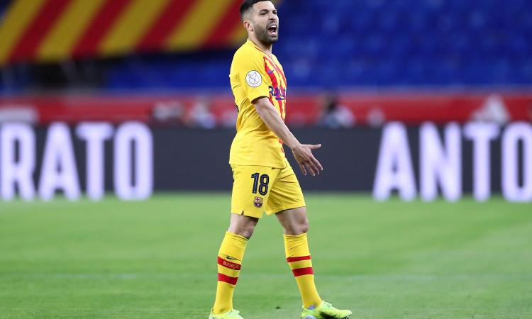 Barcellona: Laporta ringrazia Jordi Alba per l'addio Barcellona: Laporta ringrazia Jordi Alba per l'addio
