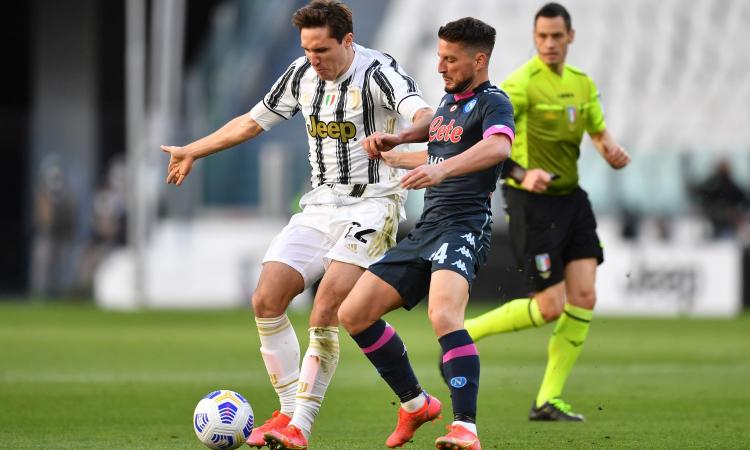 Juventus-Napoli 2-1: il tabellino