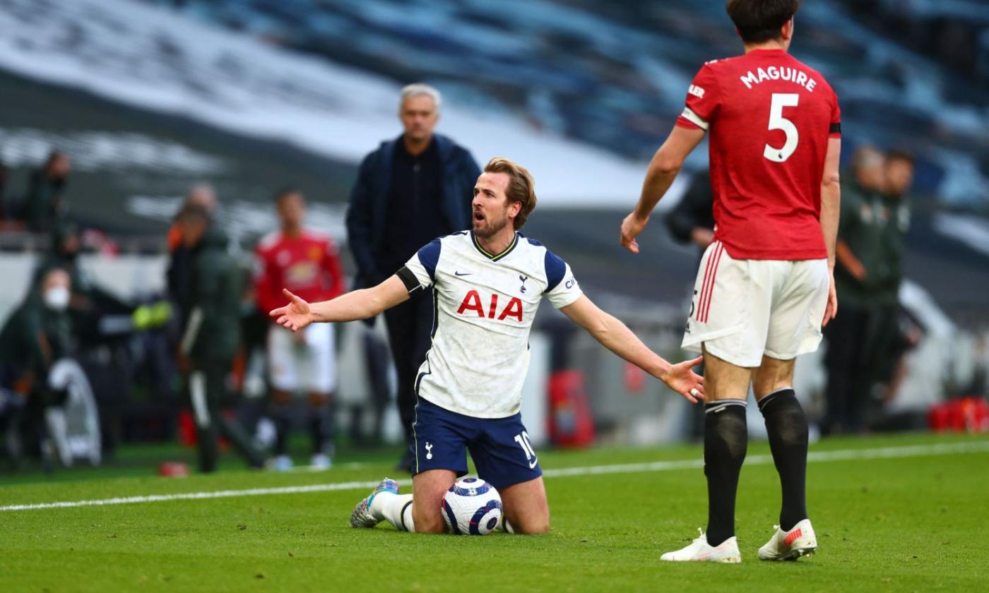 Tottenham, senza Champions Kane se ne va: due club in corsa