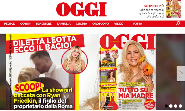 Diletta e Ryan Friedkin: spuntano le FOTO di un bacio appassionato