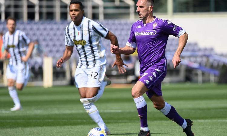 Fiorentina, si avvicina il rinnovo per Ribery