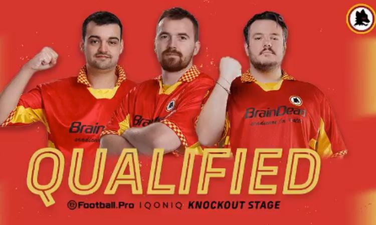 Pes: la Roma si qualifica ai playoff della eFootball.Pro. Juve terza