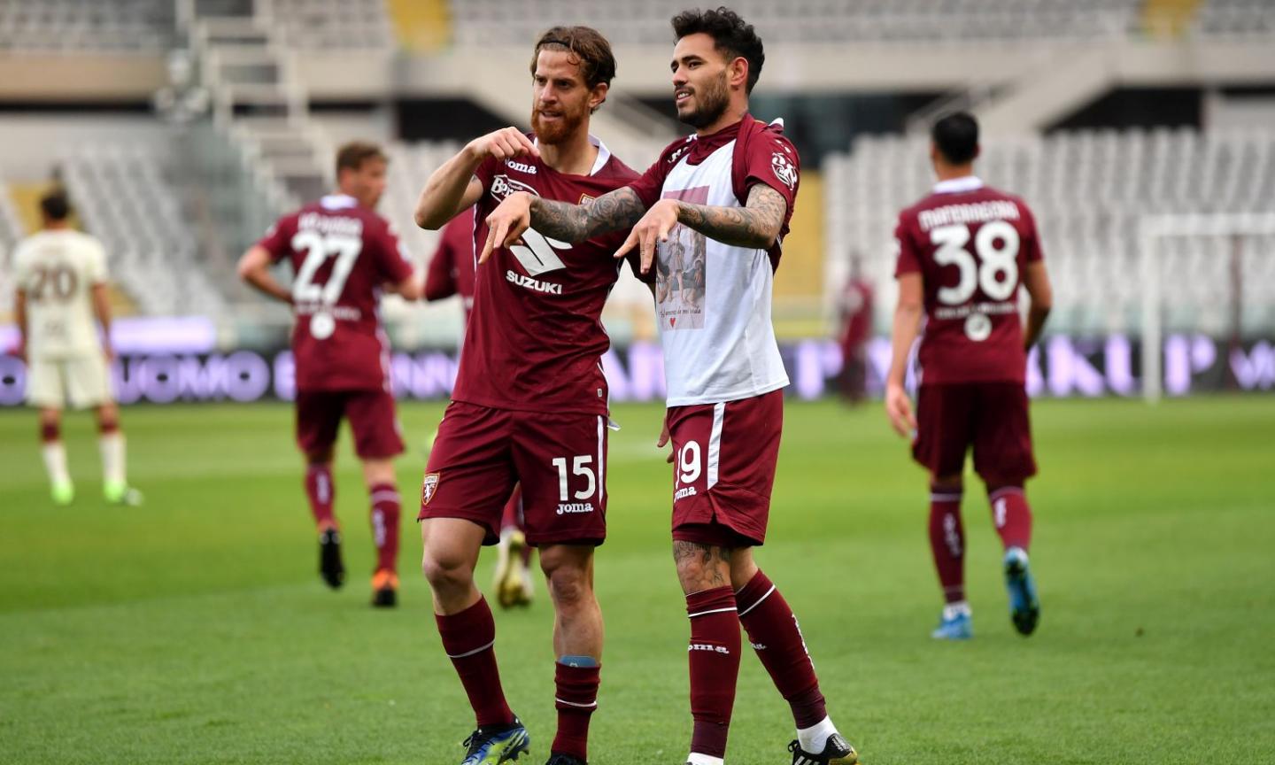 Torino, scatto salvezza: 3-1 in rimonta alla Roma e torna a +5 sul Cagliari