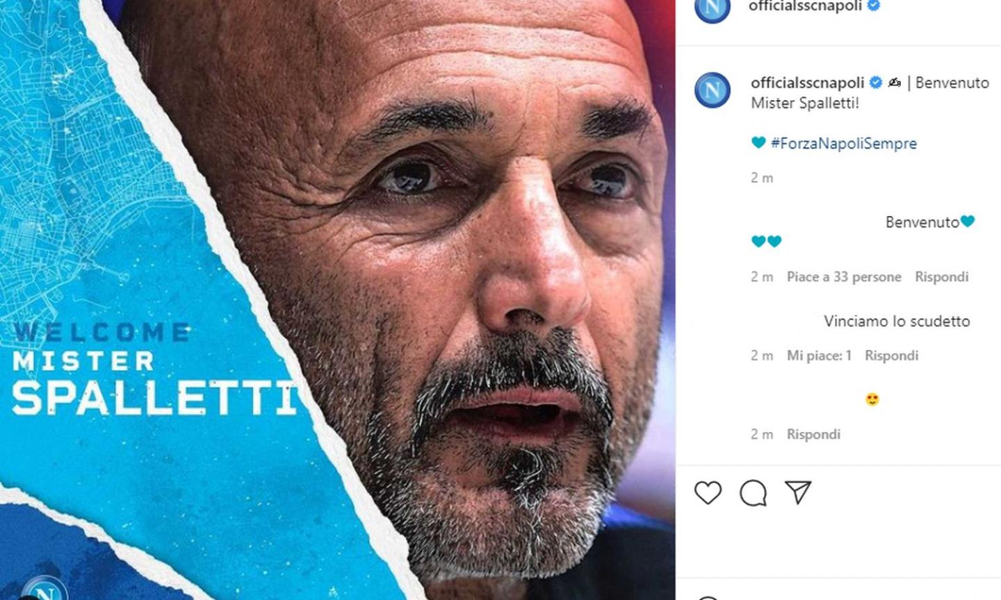 Napoli, UFFICIALE l'arrivo di Spalletti. De Laurentiis: 'Insieme faremo un grande lavoro'