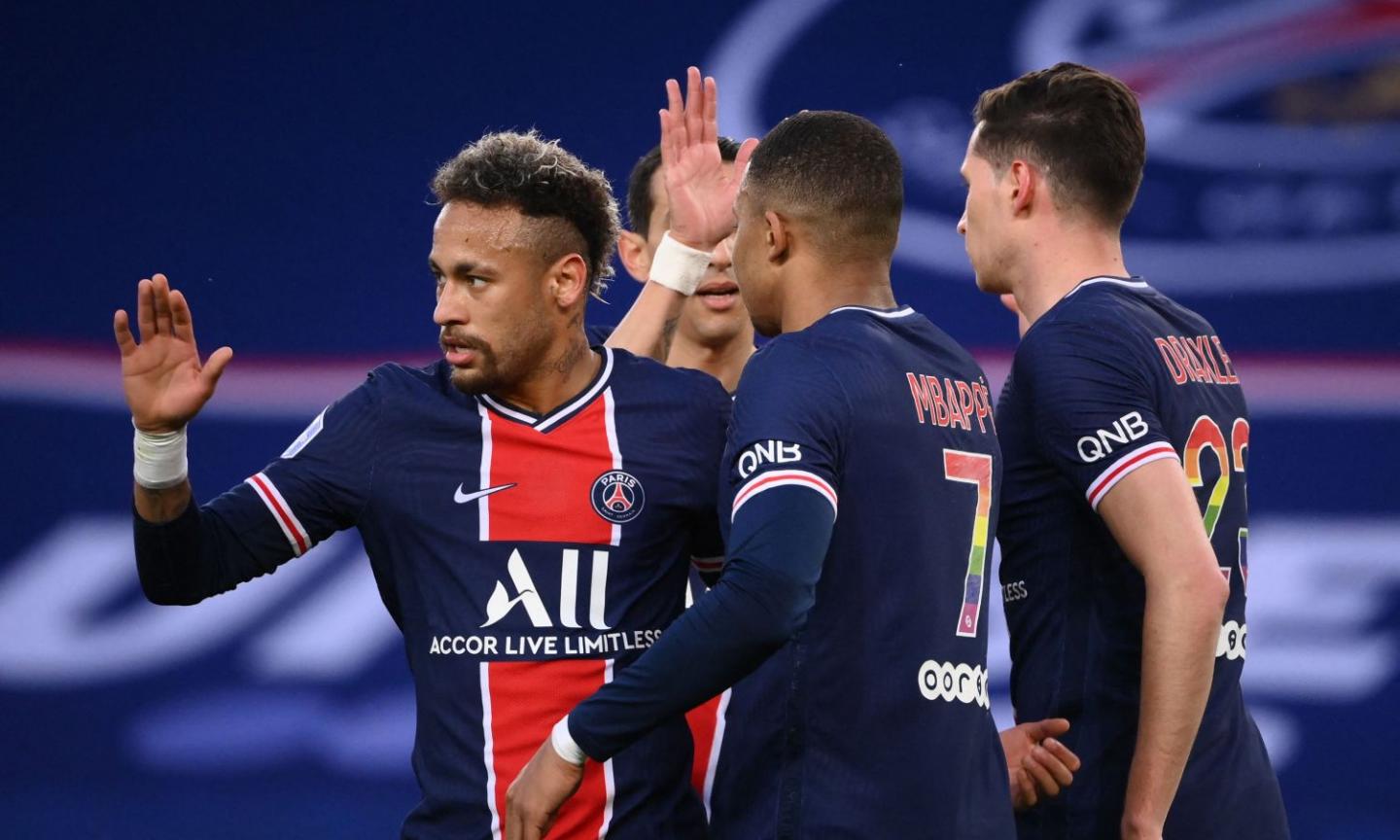 Ligue 1: poker Psg, solo 0-0 per il Lille, che ora è a +1 a una giornta dal termine 