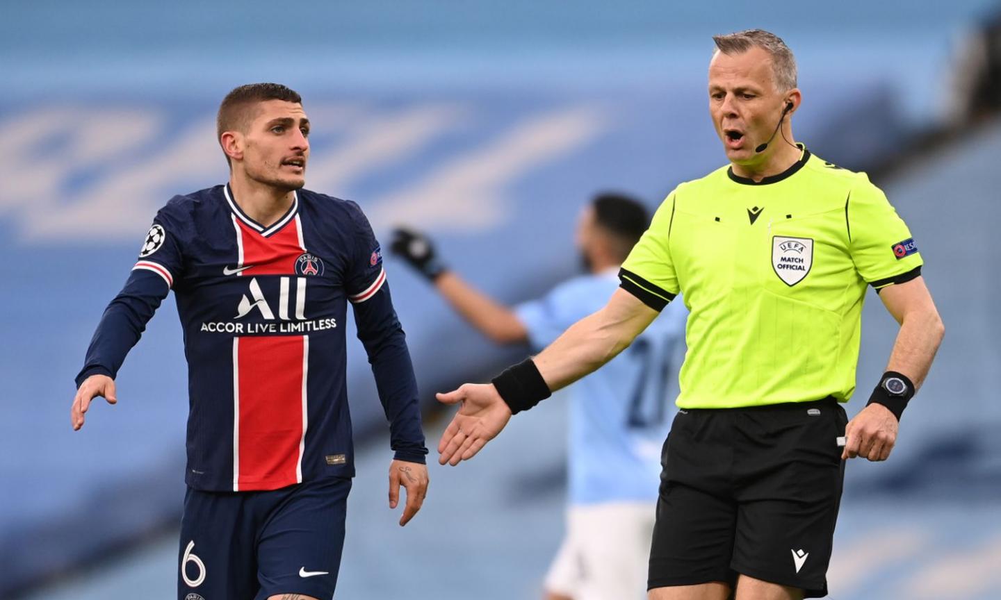 Rabbia Verratti: 'L'arbitro ci ha mandato a fan... 3-4 volte: io prenderei 10 giornate! Al Psg manca poco per la Champions'