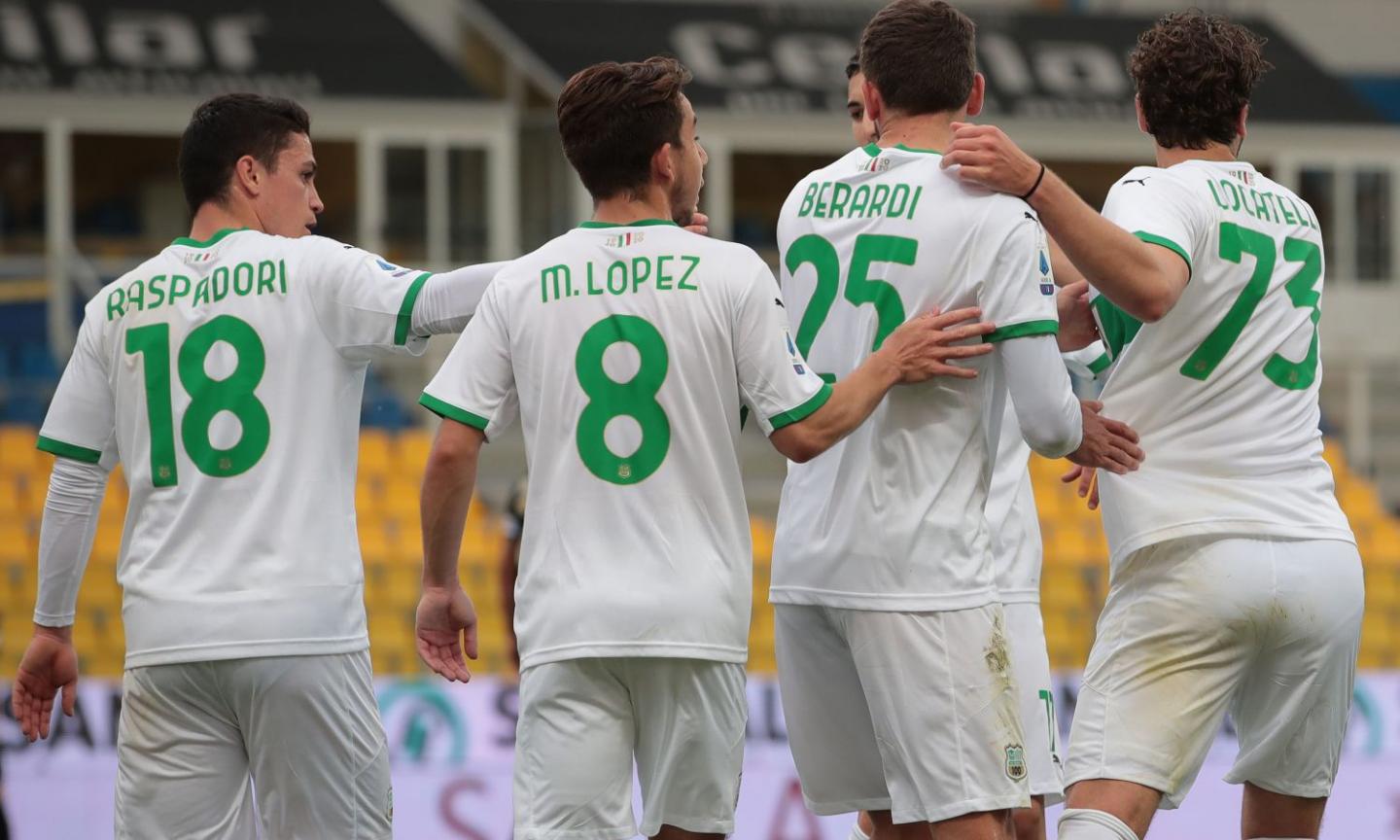 Venezia-Sassuolo 1-4: il tabellino