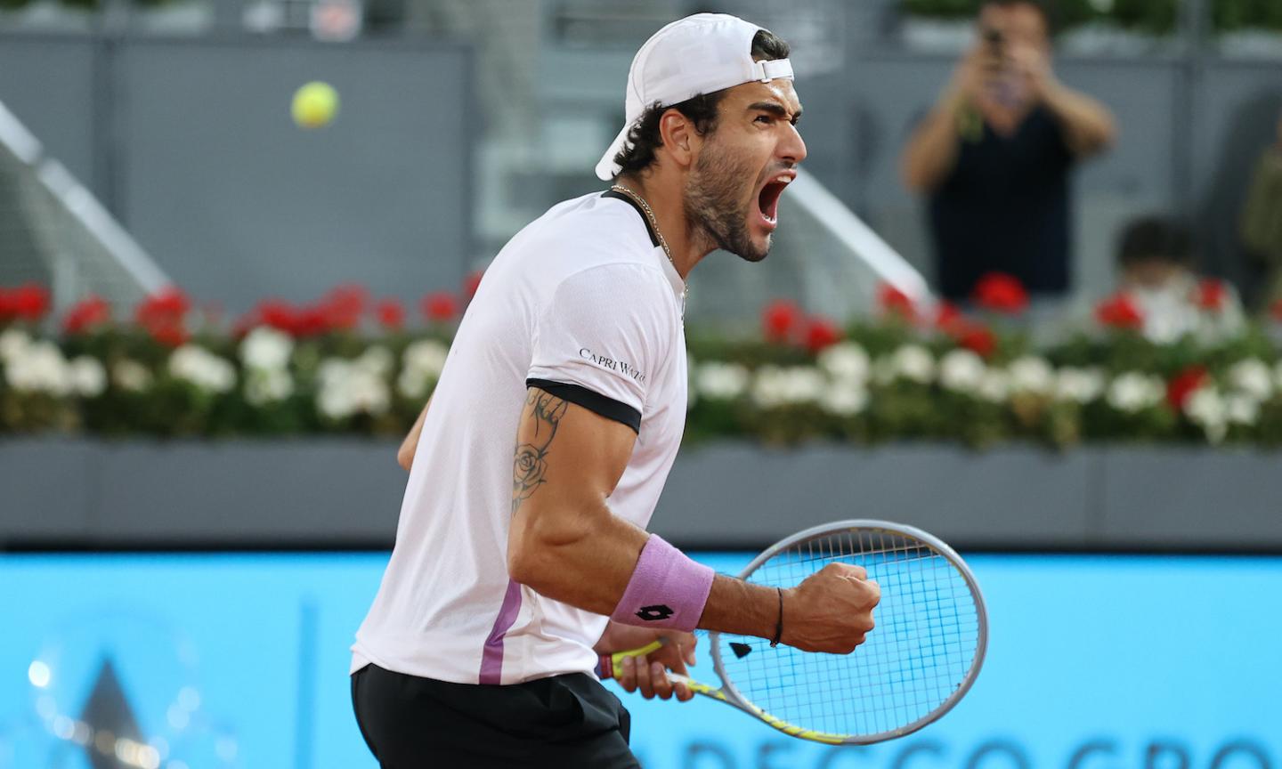 Tennis: Berrettini e Sonego avanti a Roma, domani Sinner contro Nadal VIDEO