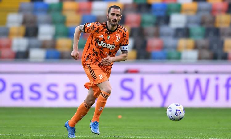 Juve, la carica di Bonucci in Nazionale FOTO
