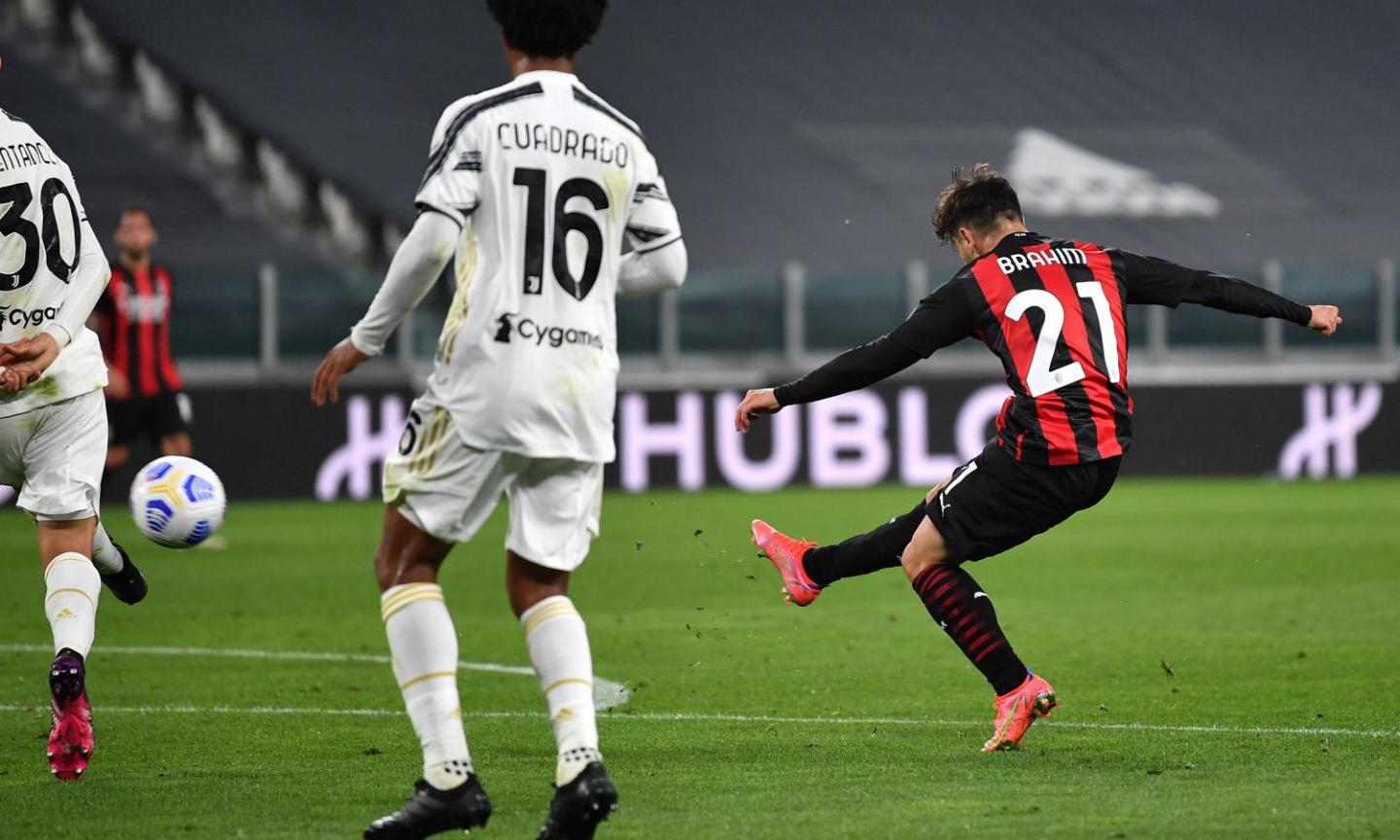 Juventus-Milan 0-3, il tabellino