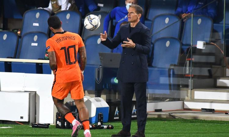De Boer: 'La mia era un'altra Inter, in difficoltà. Depay? Lo vedrei bene alla Juve o in nerazzurro...'
