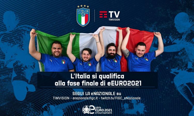 Inizia giovedì l'avventura della eNazionale PES a Uefa eEuro 2021: Azzurri a caccia del bis