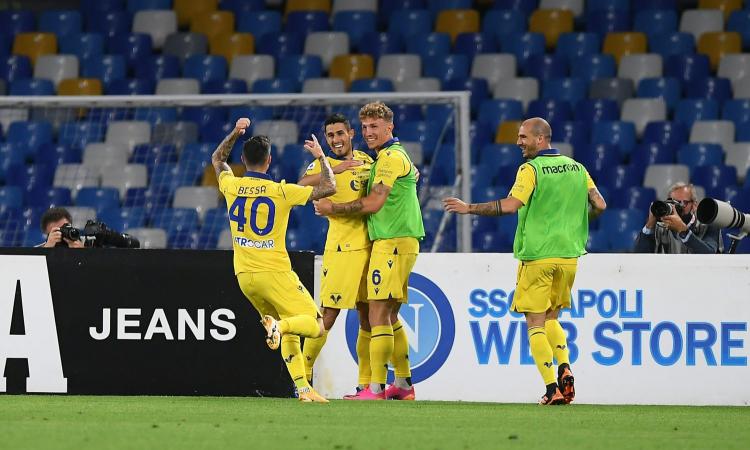 La pagella: ma perché ci stupiamo se il Verona ha giocato al massimo a Napoli? Siamo da 2...