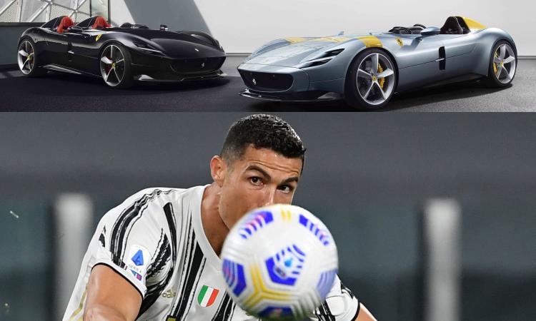 Juve: Cristiano Ronaldo non si allena, va a Maranello con Elkann e compra una Ferrari