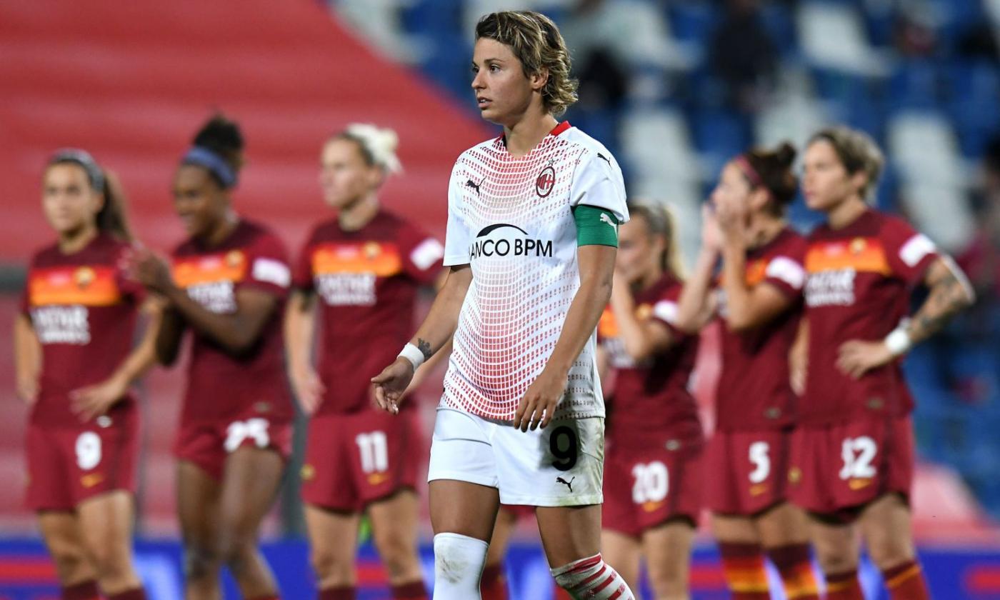 Milan femminile ko, Giacinti: 'Fiera di questa squadra, cresceremo'