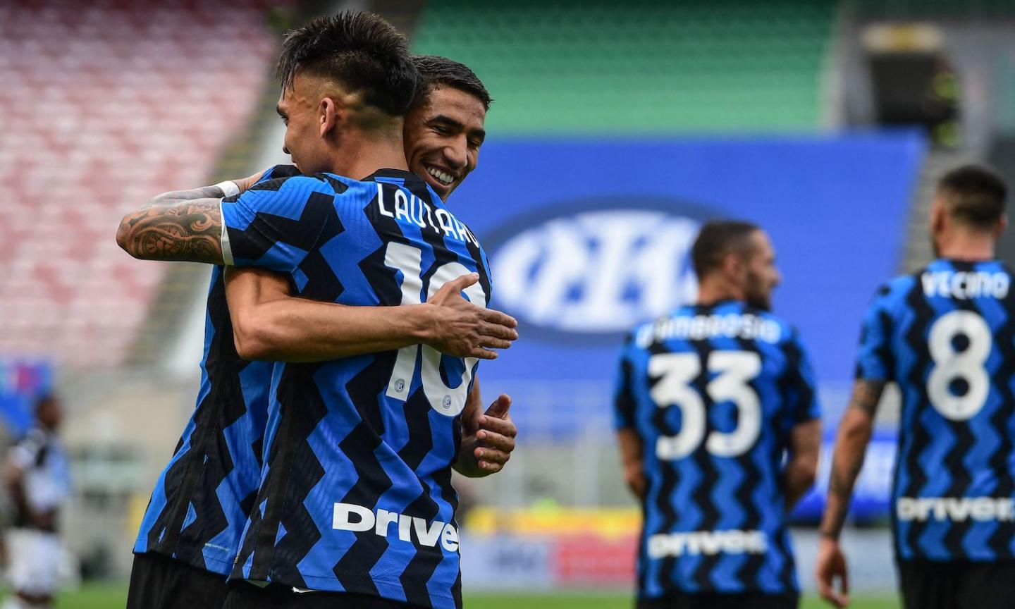 Inter show nel giorno della festa scudetto: Udinese battuta 5-1