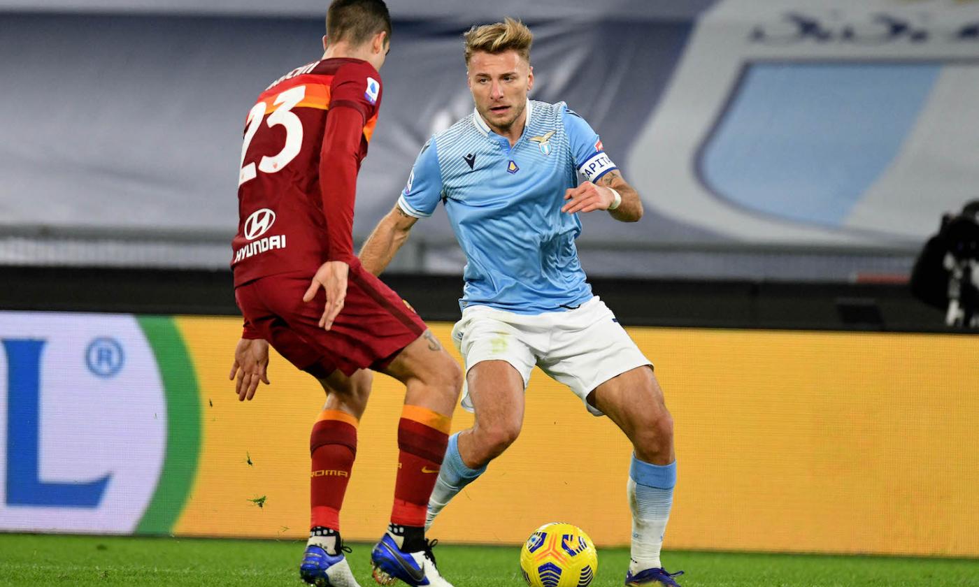 Verso Roma-Lazio: solo in due meglio di Immobile nei derby della capitale