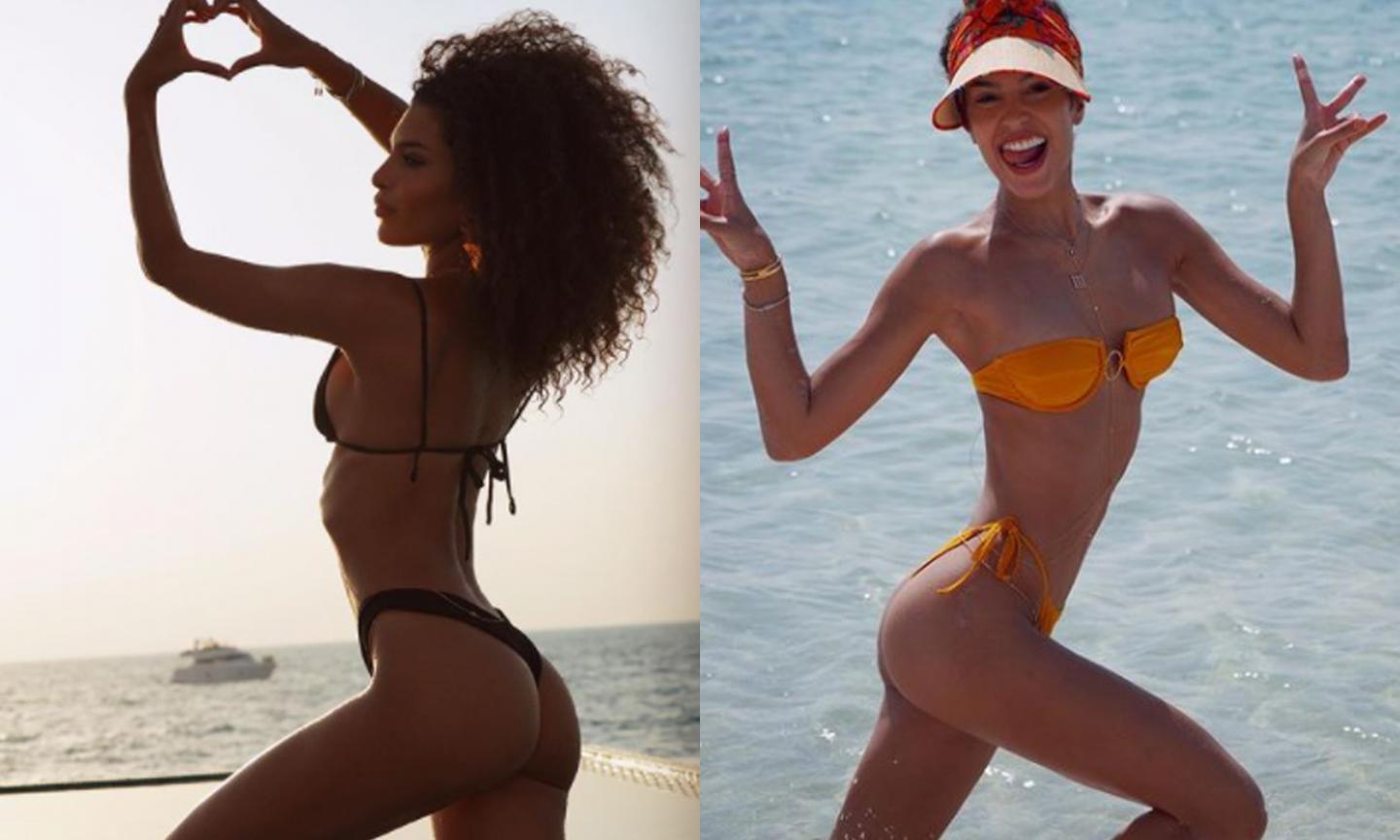 Jessica, lady Verratti: 'Vedo amore ovunque'. FOTO e VIDEO in bikini al tramonto