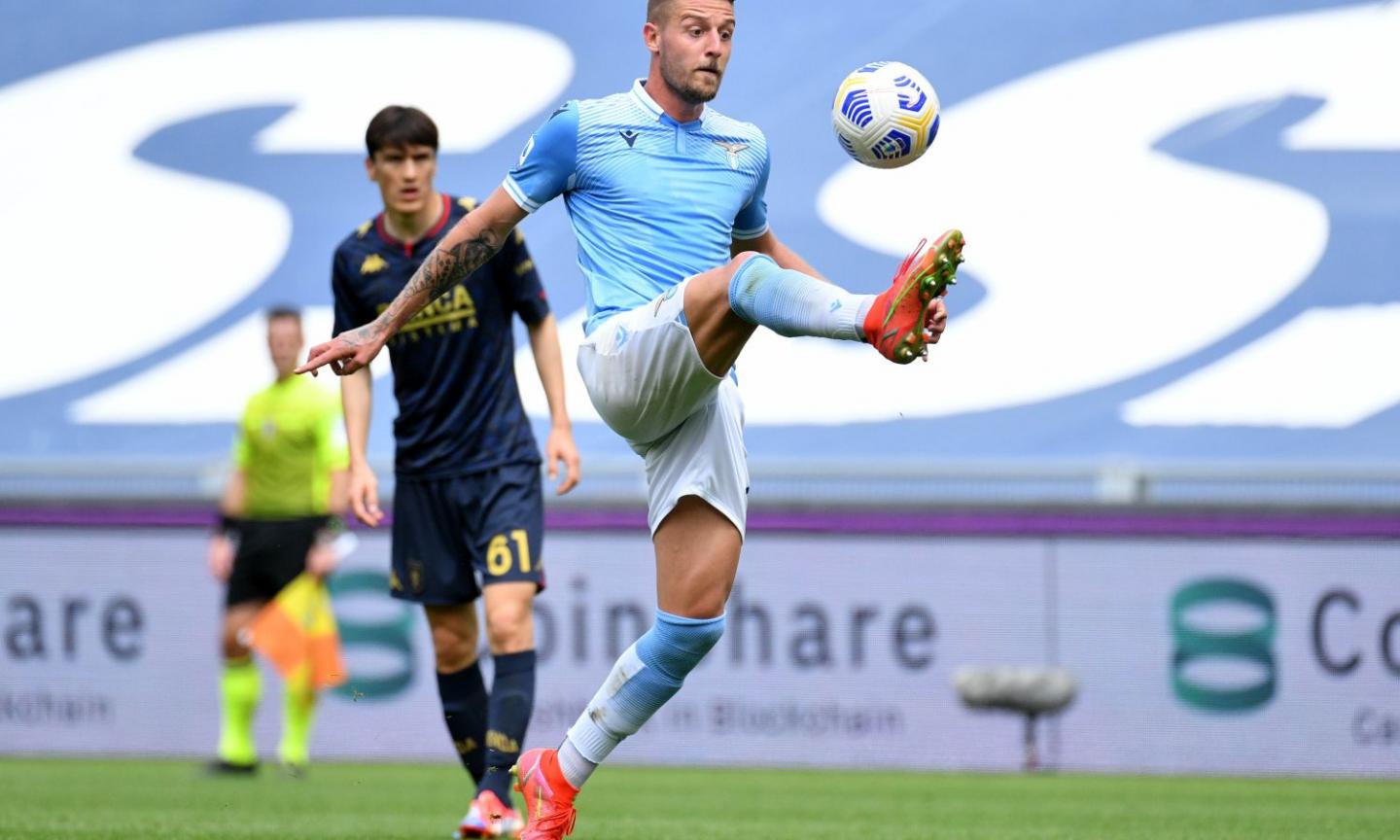 Lazio, Milinkovic operato al naso: salta il Parma e punta la Roma