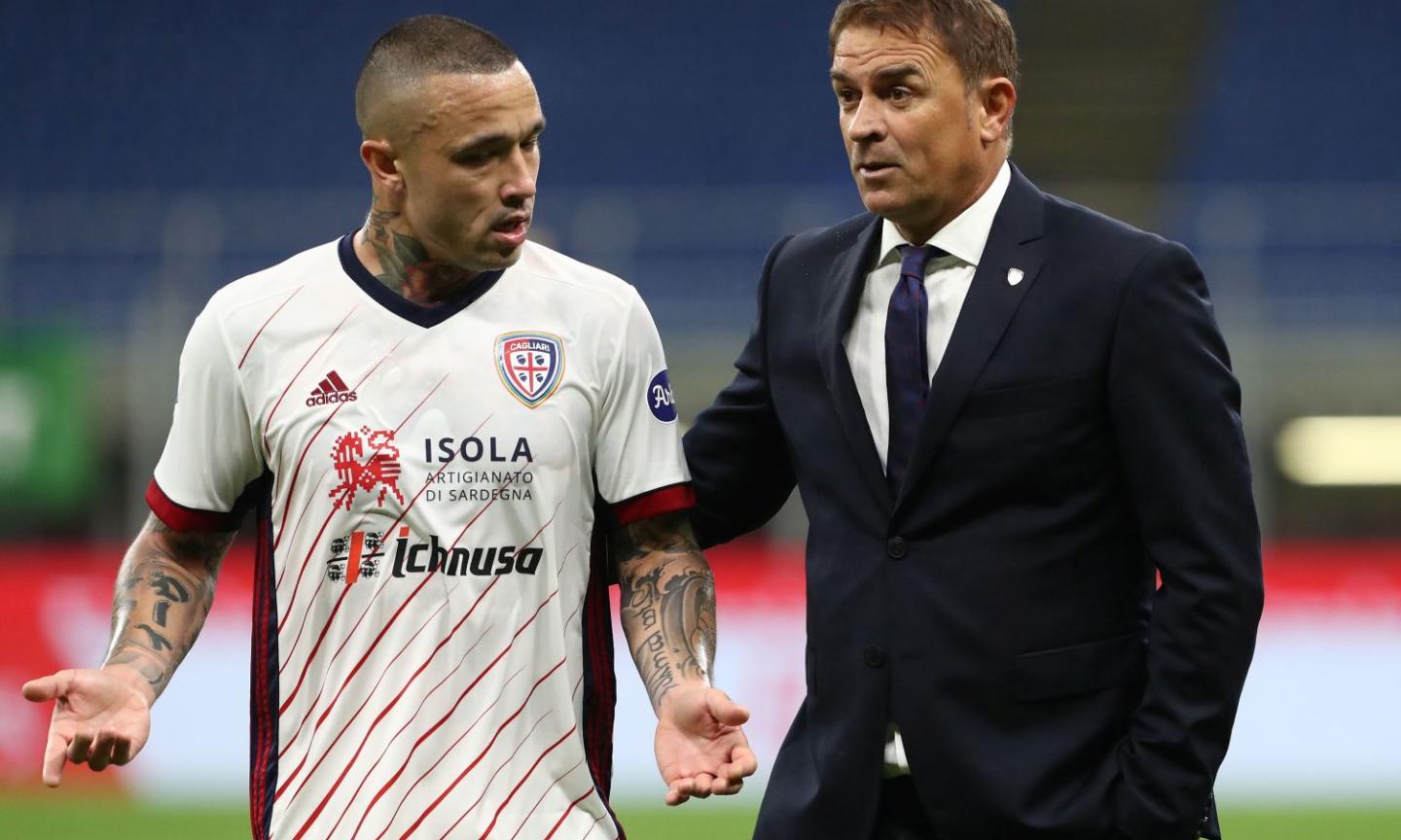 Cagliari, infortunio per Nainggolan: costretto a uscire dopo 10'