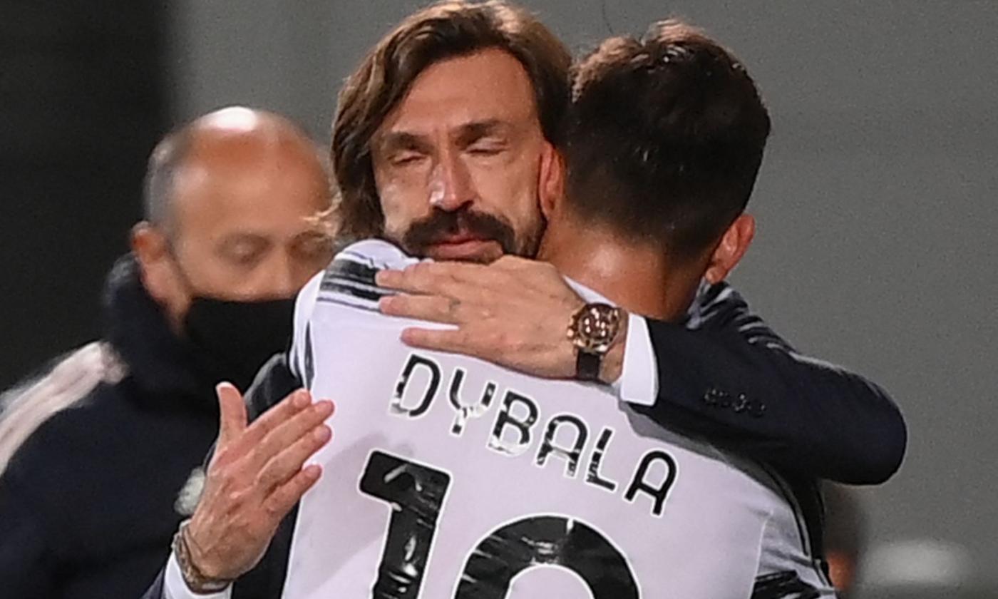 Juve, Dybala saluta Pirlo: 'Grazie di tutto e buona fortuna'