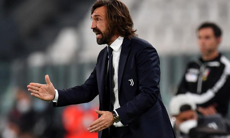 Juve, Pirlo: 'Testa all'Atalanta, il resto da giovedì. Bonucci è indisponibile, io due finali come Gasperini. Su Dybala...'