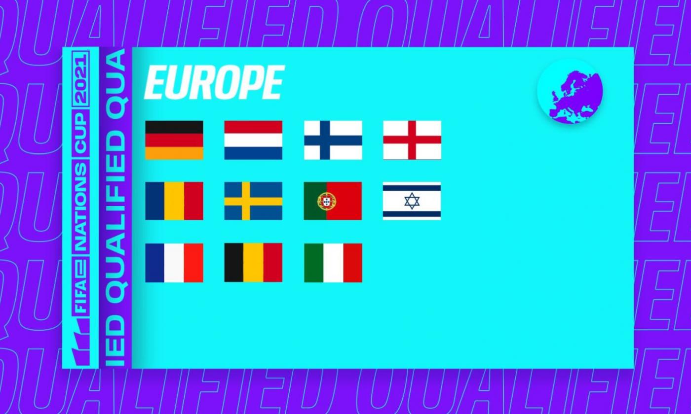 Esports, Italia sì! Gli Azzurri si qualificano alla fase finale della FIFAe Nations Cup